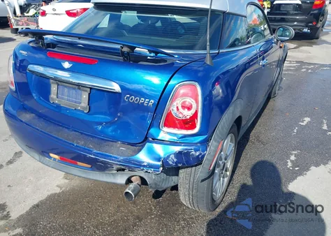 2013 Mini Coupe Cooper from USA, damaged, VIN WMWSX1C57DT623151